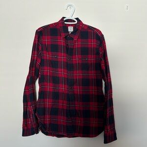 Gap men’s flannel plaid shirt
